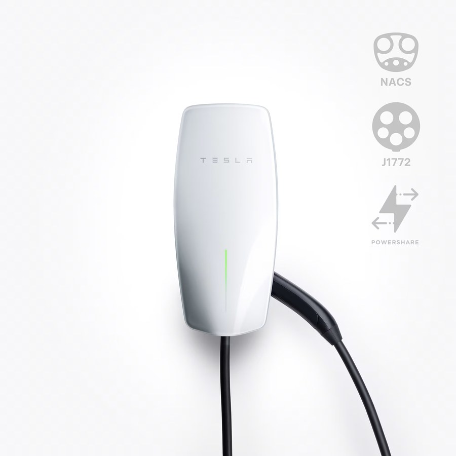 Tesla Universal Wall Connector product illustration